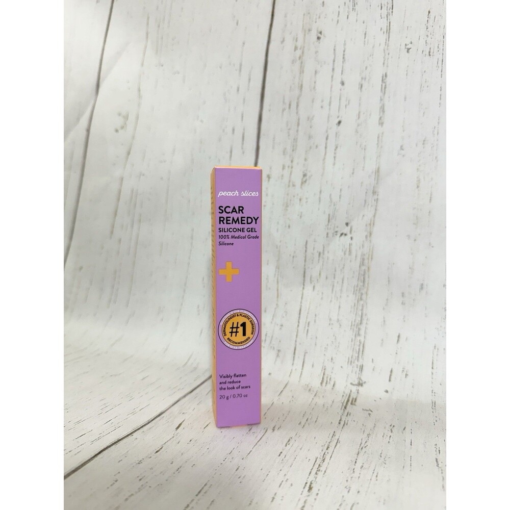 Peach Slices Scar Remedy Silicone Daily Scar Gel for Acne & Surgery Scars NEW